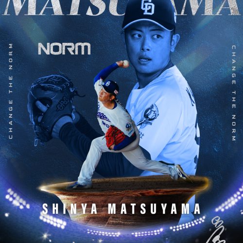 <span class="title">中日ドラゴンズの「松山晋也選手」とサポート契約を締結</span>